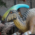 Load image into Gallery viewer, MCSDINO Animatronic Dinosaur Jurassic Parasaurolophus Animatronic Dinosaur Model-MCSP004