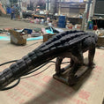 Cargar la imagen en la vista de la galería, MCSDINO Animatronic Dinosaur Lifelike Protosuchus Animatronic Model-MCSP016