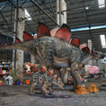 Load image into Gallery viewer, MCSDINO Animatronic Dinosaur Llife-size Adult And Baby Stegosaurus Animatronics Models-MCSS009