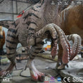 Bild in Galerie-Betrachter laden, MCSDINO Animatronic Dinosaur Moveable Deinonychus Statue Female Raptor Animatronic-MCSD003