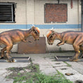 Load image into Gallery viewer, MCSDINO Animatronic Dinosaur Pachycephalosaurus Animatronics Fighting Head To Head-MCSP001