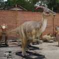 Cargar la imagen en la vista de la galería, MCSDINO Animatronic Dinosaur Parasaurolophus Animatronic Model-MCSP004B