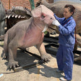 Load image into Gallery viewer, MCSDINO Animatronic Dinosaur Placerias Animatronic Model Prehistoric Creature-MCSP002