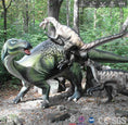 Load image into Gallery viewer, MCSDINO Animatronic Dinosaur Tenontosaurus Was Attacked By Deinonychus Models For Sale-MCST007