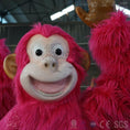 Load image into Gallery viewer, MCSDINO Bespoke Animatronics Advertise With Pink Gorilla Robot-CUS014