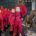 Load image into Gallery viewer, MCSDINO Bespoke Animatronics Advertise With Pink Gorilla Robot-CUS014