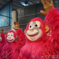 Load image into Gallery viewer, MCSDINO Bespoke Animatronics Advertise With Pink Gorilla Robot-CUS014