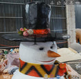 Load image into Gallery viewer, MCSDINO Bespoke Animatronics Animatronic Talking Snowman Christmas Decorations-CUS022