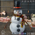 Load image into Gallery viewer, MCSDINO Bespoke Animatronics Animatronic Talking Snowman Christmas Decorations-CUS022