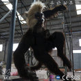 Bild in Galerie-Betrachter laden, MCSDINO Bespoke Animatronics Fantastic beast Huge Black Animatronic Monkey King Model-CUS013