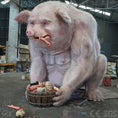 Bild in Galerie-Betrachter laden, MCSDINO Bespoke Animatronics Giant Pig Prop Animatronic Pigman Escape Room-FM011