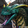 Load image into Gallery viewer, MCSDINO Bespoke Animatronics Halloween Giant Snake Prop Striking Serpent Basilisks Model-CUS012