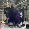 Load image into Gallery viewer, MCSDINO Bespoke Animatronics Huge Animatronic Purple Qilin Parade Float-FM013