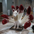 Load image into Gallery viewer, MCSDINO Bespoke Animatronics Realistic Animatronic Nine-Tailed Fox Escape Room Prop-FM006