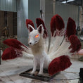 Load image into Gallery viewer, MCSDINO Bespoke Animatronics Realistic Animatronic Nine-Tailed Fox Escape Room Prop-FM006