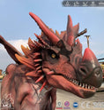 Charger l'image dans la visionneuse de la galerie, MCSDINO Creature Suits Adult Medieval Fire-breathing Red Dragon Costume