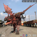 Charger l'image dans la visionneuse de la galerie, MCSDINO Creature Suits Adult Medieval Fire-breathing Red Dragon Costume