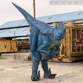 Load image into Gallery viewer, MCSDINO Creature Suits Best Party Rental Raptor Blue Costume-DCRP709