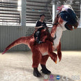 Load image into Gallery viewer, MCSDINO Creature Suits Feathered Dinosaur Costume Wrangler Ride On Gigantoraptor-DCGI301