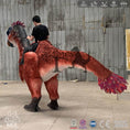 Load image into Gallery viewer, MCSDINO Creature Suits Feathered Dinosaur Costume Wrangler Ride On Gigantoraptor-DCGI301