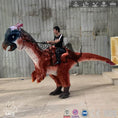 Load image into Gallery viewer, MCSDINO Creature Suits Feathered Dinosaur Costume Wrangler Ride On Gigantoraptor-DCGI301