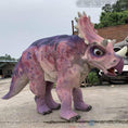 Load image into Gallery viewer, MCSDINO Creature Suits Halloween Pink Triceratops Mummy Handmade Dinosaur Costume-DCTR202
