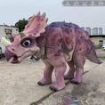 Load image into Gallery viewer, MCSDINO Creature Suits Halloween Pink Triceratops Mummy Handmade Dinosaur Costume-DCTR202