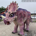 Load image into Gallery viewer, MCSDINO Creature Suits Halloween Pink Triceratops Mummy Handmade Dinosaur Costume-DCTR202