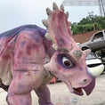 Load image into Gallery viewer, MCSDINO Creature Suits Halloween Pink Triceratops Mummy Handmade Dinosaur Costume-DCTR202
