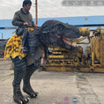 Charger l'image dans la visionneuse de la galerie, MCSDINO Creature Suits Lifelike Dinosaur Rider Costume T-Rex hunter