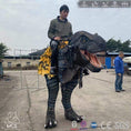 Charger l'image dans la visionneuse de la galerie, MCSDINO Creature Suits Lifelike Dinosaur Rider Costume T-Rex hunter