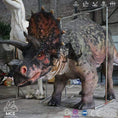 Charger l'image dans la visionneuse de la galerie, MCSDINO Creature Suits Lifelike Triceratops Costume For Show Events-DCTR200