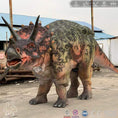 Charger l'image dans la visionneuse de la galerie, MCSDINO Creature Suits Lifelike Triceratops Costume For Show Events-DCTR200