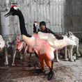 Load image into Gallery viewer, MCSDINO Creature Suits Light-up Bird Suit Crane Costume-MCSTC004