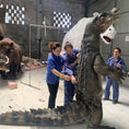 Load image into Gallery viewer, MCSDINO Creature Suits Realistic Crocodile Costume for TV Reality Show-DCCC001