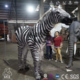 Load image into Gallery viewer, MCSDINO Creature Suits Realistic Wild Zebra Costume|MCSDINO