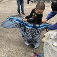 Load image into Gallery viewer, MCSDINO Creature Suits Riding A Raptor Kids Dinosaur Costume-DCRP724