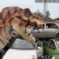 Load image into Gallery viewer, MCSDINO Creature Suits T-Rex Costume Tiger striped Dinosaur Suit-DCTR602