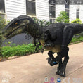 Load image into Gallery viewer, MCSDINO Creature Suits The Lightest Raptor Costume Blue For Adult-DCRP714