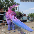 Load image into Gallery viewer, MCSDINO Creature Suits Three-Man Wearing Giant Brachiosaurus Costume-DCBR201