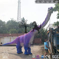 Load image into Gallery viewer, MCSDINO Creature Suits Three-Man Wearing Giant Brachiosaurus Costume-DCBR201