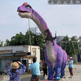 Load image into Gallery viewer, MCSDINO Creature Suits Three-Man Wearing Giant Brachiosaurus Costume-DCBR201
