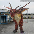 Load image into Gallery viewer, MCSDINO Creature Suits Vivid Red Fire Dragon Costume|MCSDINO