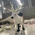 Load image into Gallery viewer, MCSDINO Creature Suits White Deer Suit Christmas Elk Costume-MCSTC006