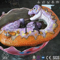 Load image into Gallery viewer, MCSDINO Egg and Puppet Animatronic Dinosaur Egg Hatching Mamenchisaurus Baby-BB055