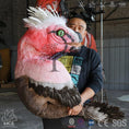 Load image into Gallery viewer, MCSDINO Egg and Puppet Feathered Raptor Puppet In Arms Carry Posture-BB052