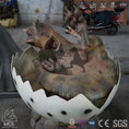 Load image into Gallery viewer, MCSDINO Egg and Puppet Hatching Indominus Rex Baby Egg Window Display-BB036