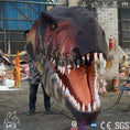 Cargar la imagen en la vista de la galería, MCSDINO Egg and Puppet Life size Tyrannosaurus Rex Head Puppet-BB065