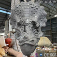 Load image into Gallery viewer, MCSDINO Egg and Puppet Lifesize Pink Baby Triceratops Hand Puppet-BB057