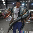 Load image into Gallery viewer, MCSDINO Egg and Puppet Wearable Winding Dinosaur Raptor Shoulder Puppet-BB042